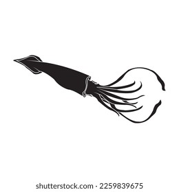squid icon vector illustration symbol design
