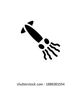 
Icono de calamar en vector. Logotipo