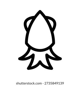 Squid Icon Vector Symbol Design Illustration