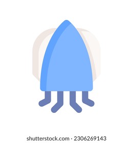 icono del calamar para tu diseño de sitio web, logotipo, aplicación, interfaz de usuario.