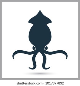 Squid simple icon