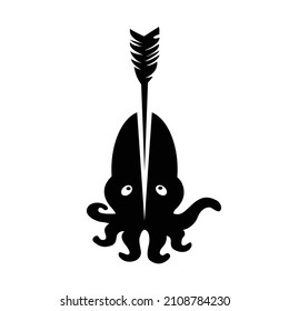 squidoctopus suitable for vector illustration icon