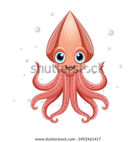 Squids are fascinating marine creatures known for their eight arms, two long tentacles, and ability to squirt ink. They are highly intelligent and masterful at camouflage.