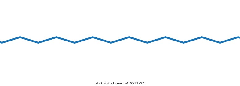 Squiggle line element. isolated on white background. Vector illustration eps10.