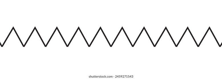 Squiggle line element. isolated on white background. Vector illustration eps10.