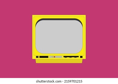 Squire Television Old Version Yellow Color 