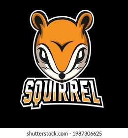 Squirel sport or esport gaming mascot logo template, for your team