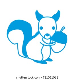 Squirrel animal cartoon