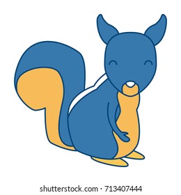 Squirrel animal cartoon
