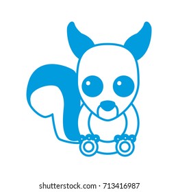 Squirrel animal cartoon