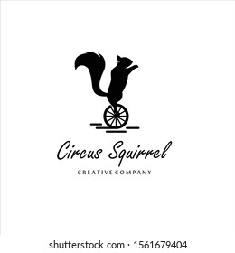 squirrel animal logo vector design, logo design inspiration, vector