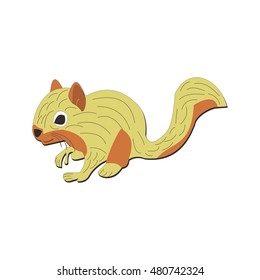 squirrel Animal Vector illustration