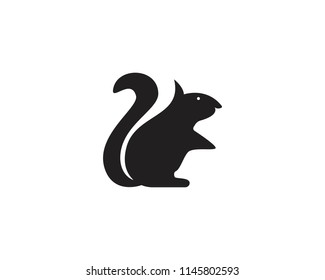 Squirrel animals logo and symbols template icons app