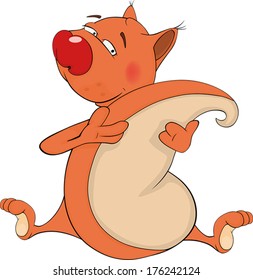 The squirrel cartoon 