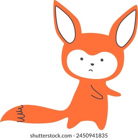 Squirrel Cartoon Animal Vector Illustration
