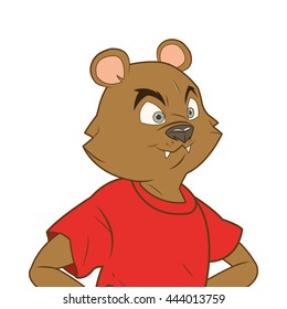 squirrel cartoon icon