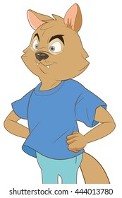squirrel cartoon icon