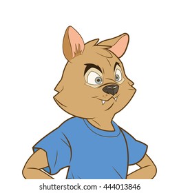 squirrel cartoon icon
