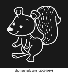 squirrel doodle