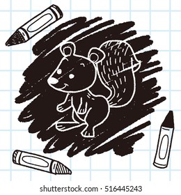 squirrel doodle