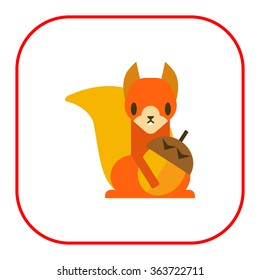 Squirrel holding nut