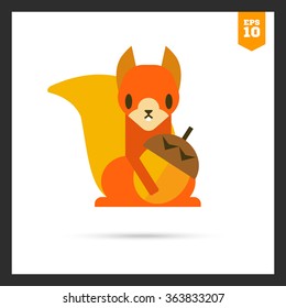 Squirrel holding nut