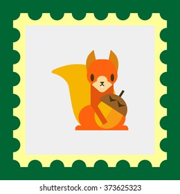 Squirrel holding nut
