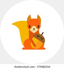 Squirrel holding nut