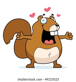 Squirrel Hug