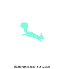 squirrel icon illustration