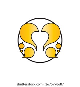 squirrel icon or logo isolated sign symbol vector illustration