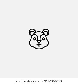 Squirrel icon sign vector,Symbol, logo illustration for web and mobile