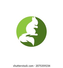 Squirrel icon and symbol vector illustration