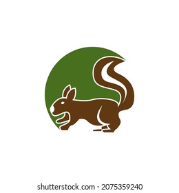 Squirrel icon and symbol vector illustration