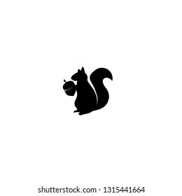 squirrel icon vector