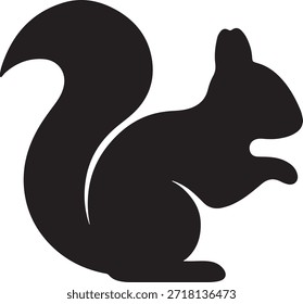  Squirrel Icon – Vector Illustration