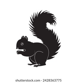 Squirrel icon vector illustration simple design