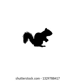 squirrel icon vector. squirrel sign on white background. squirrel icon for web and app