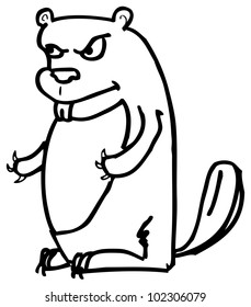 squirrel illustration