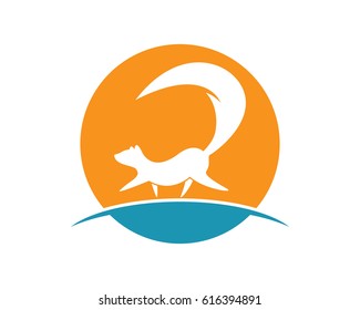 Squirrel Logo Stock Vector (Royalty Free) 616394891 | Shutterstock