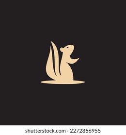 Squirrel logo concept to represent in many industries such as sport, nature, etc. The Logo has a bold clean shape and is designed with a grid to make it look more professional. This is a great way to 