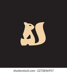 Squirrel logo concept to represent in many industries such as sport, nature, etc. The Logo has a bold clean shape and is designed with a grid to make it look more professional. This is a great way to 