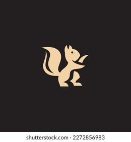 Squirrel logo concept to represent in many industries such as sport, nature, etc. The Logo has a bold clean shape and is designed with a grid to make it look more professional. This is a great way to 