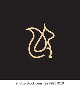 Squirrel logo concept to represent in many industries such as sport, nature, etc. The Logo has a bold clean shape and is designed with a grid to make it look more professional. This is a great way to 