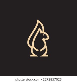 Squirrel logo concept to represent in many industries such as sport, nature, etc. The Logo has a bold clean shape and is designed with a grid to make it look more professional. This is a great way to 