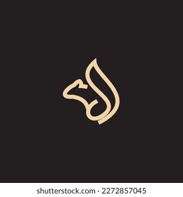 Squirrel logo concept to represent in many industries such as sport, nature, etc. The Logo has a bold clean shape and is designed with a grid to make it look more professional. This is a great way to 