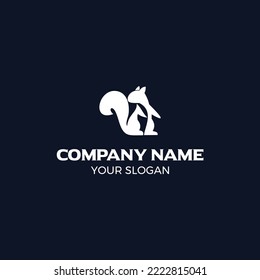 Squirrel logo design for company