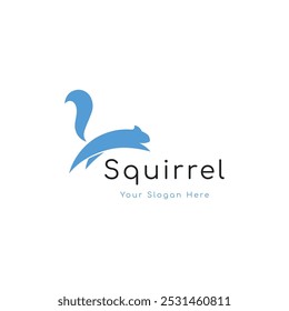 Squirrel logo design with a creative and unique concept.