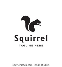 Squirrel logo design with a creative and unique concept.