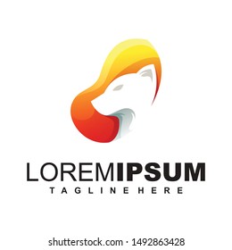 Squirrel Logo Design Illustration Vector
